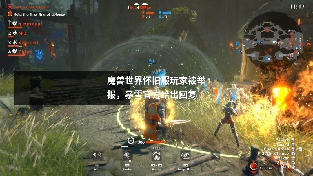 魔兽世界怀旧服玩家被举报,暴雪官方给出回复