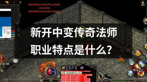 新开中变传奇法师职业特点是什么?